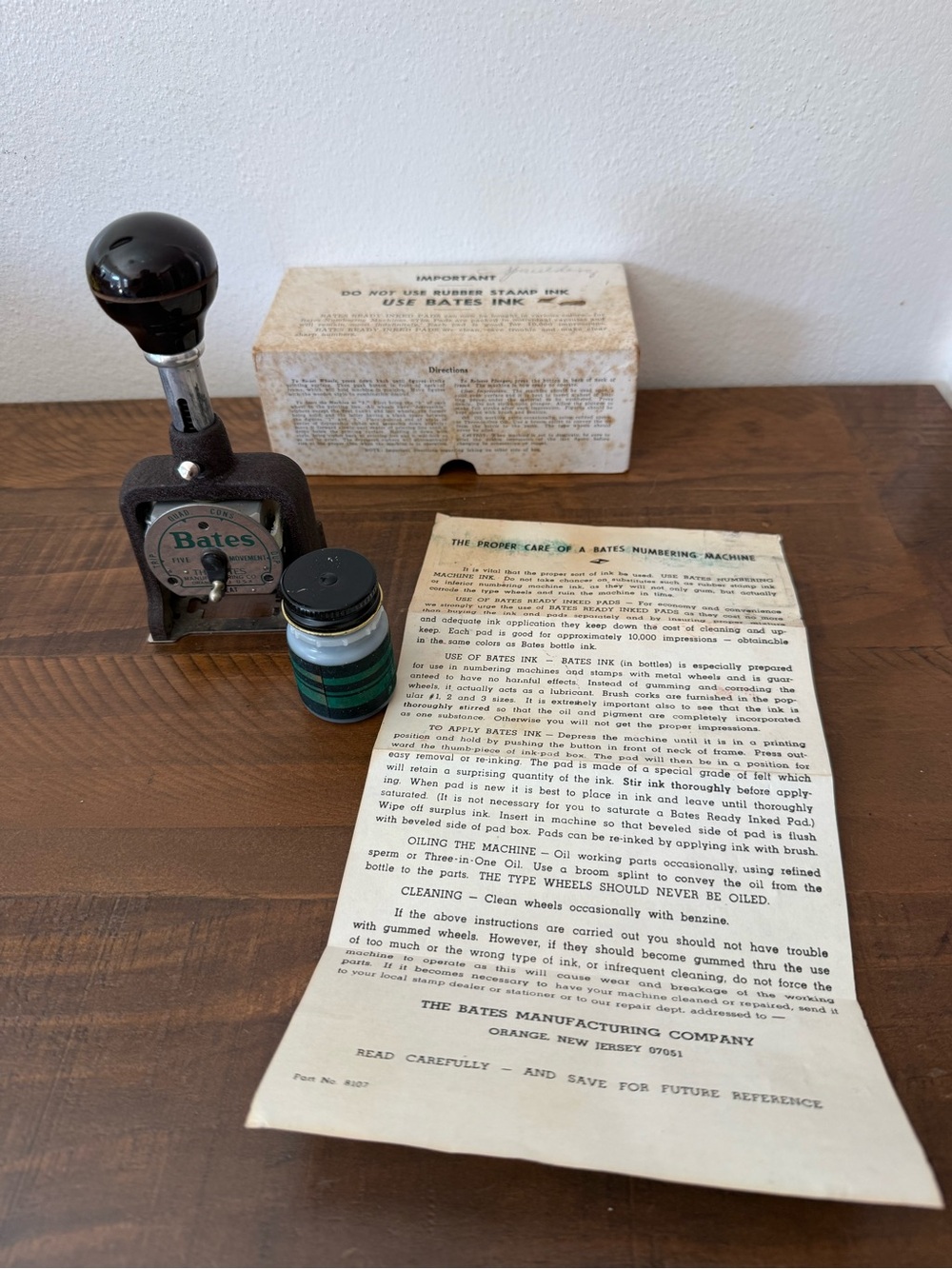 Bates Numbering Machine - Picture 8 of 14